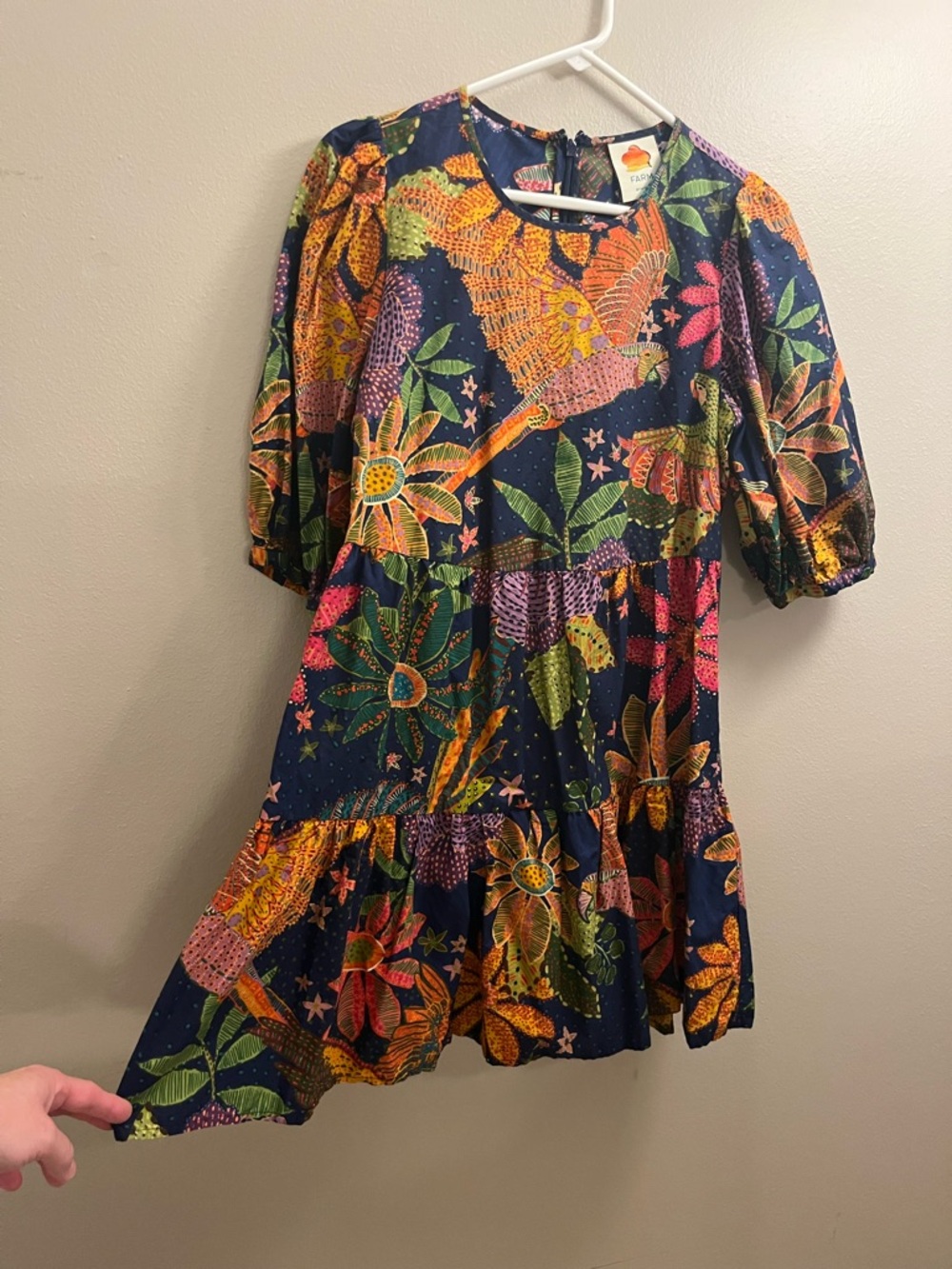 Farm Rio Macaw dress